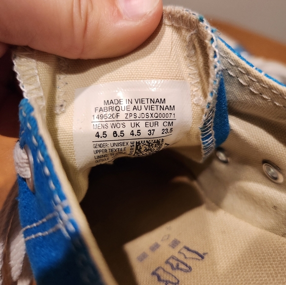 CONVERSE blue Allstars - Picture 5 of 5